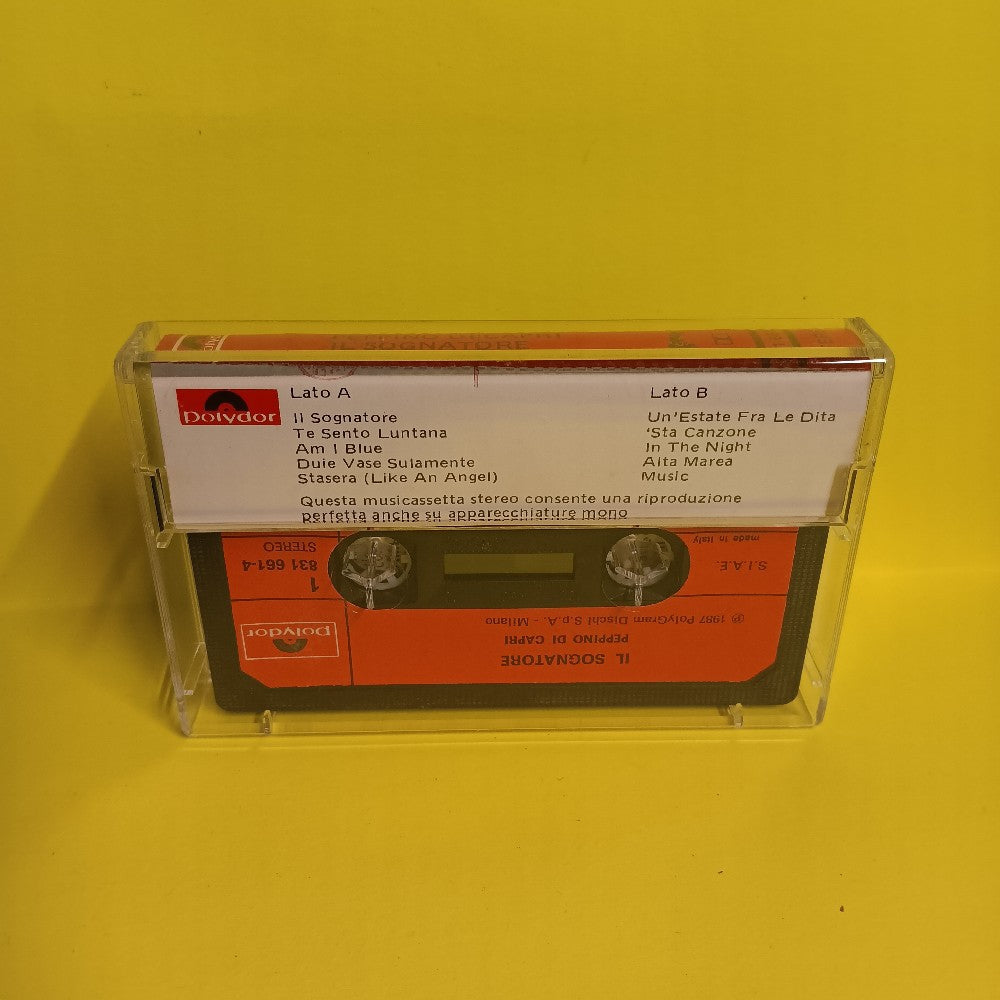Peppino Di Capri - Il Sognatore ITALY - 1987 - 831 661-4 - Used - EX - Cassettes