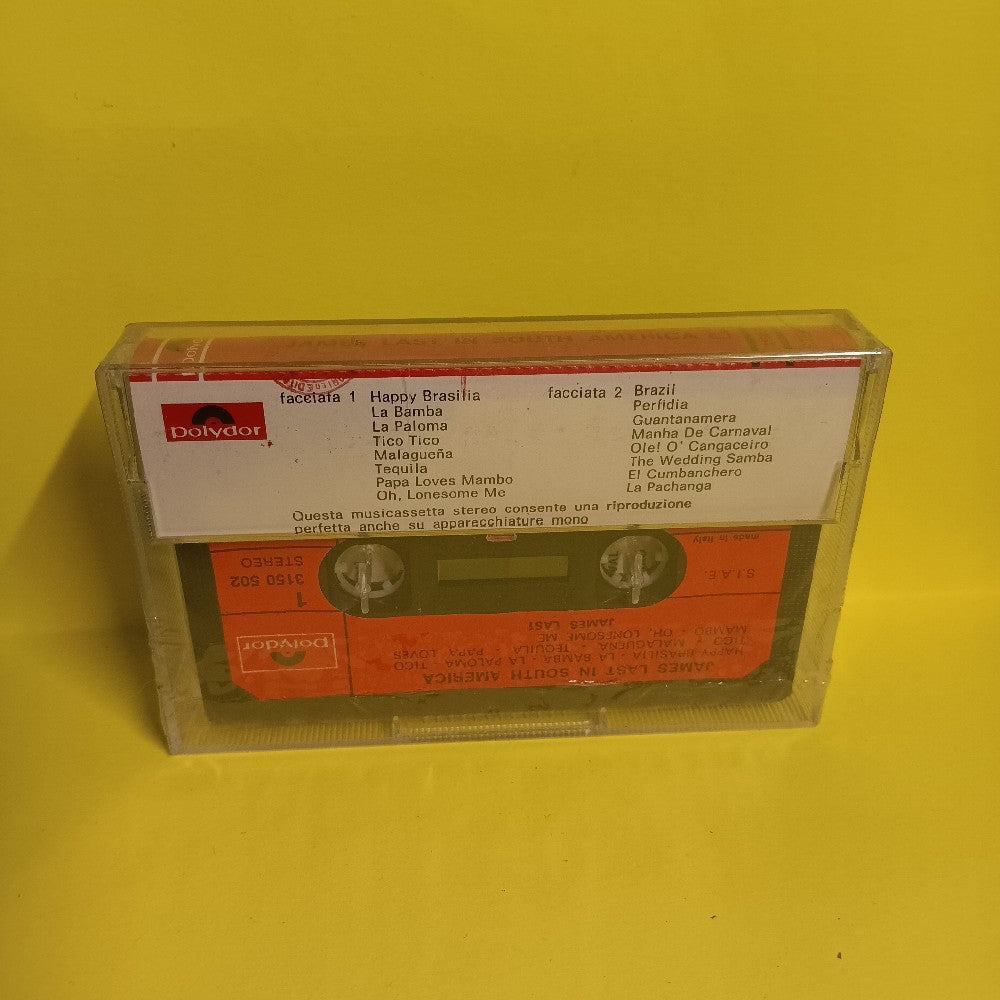 James Last - In South America ITALY - 1974 - 3150 502 - New - Sealed - Cassettes