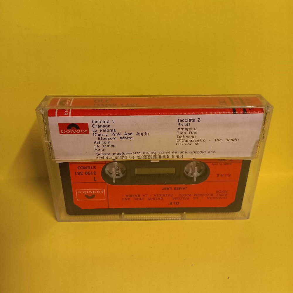 James Last - Ole ITALY - 1975 - 3150 351 - Used - EX - Cassettes