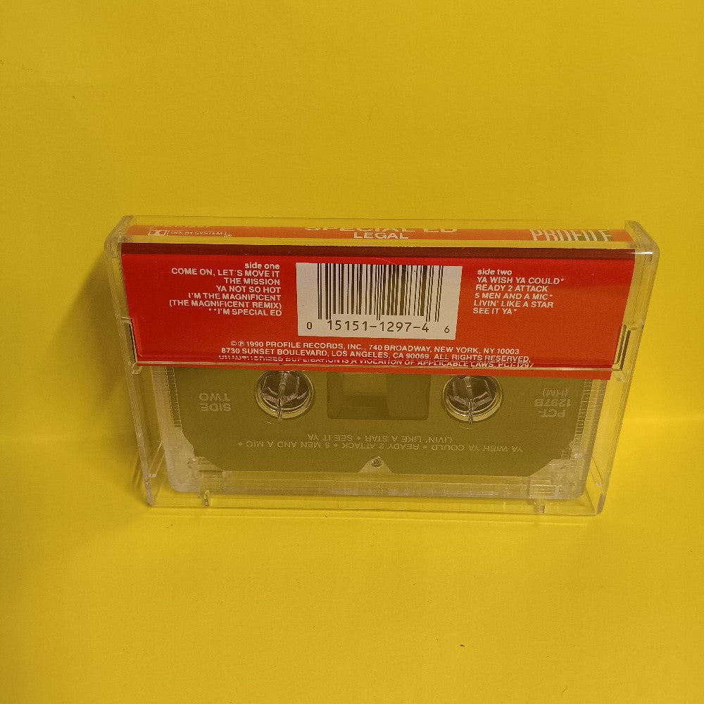 Special Ed - Legal EXPLICIT - 1990 - PCT-1297 - Used - EX - Cassettes