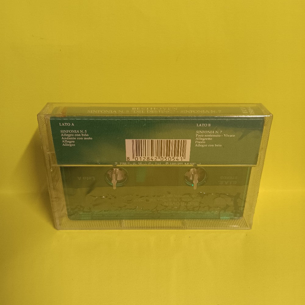 Richard Edlinger/ Zagabria  - Beethoven: Sinfonia N. 5 / Sinfonia N. 7 - 1993 - ECO 0505-4 - New - Sealed - Cassettes