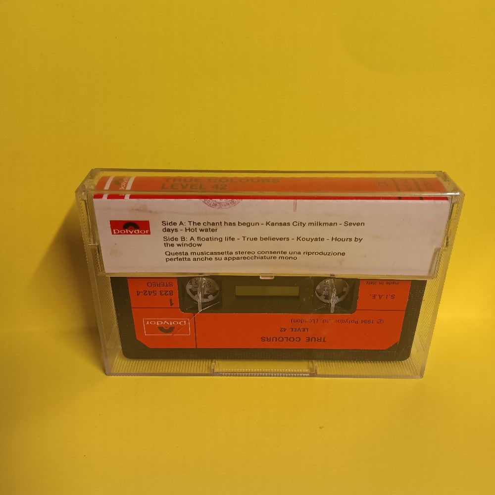 Level 42 - True Colours ITALY - 1984 - 823 542-4 - Used - EX - Cassettes