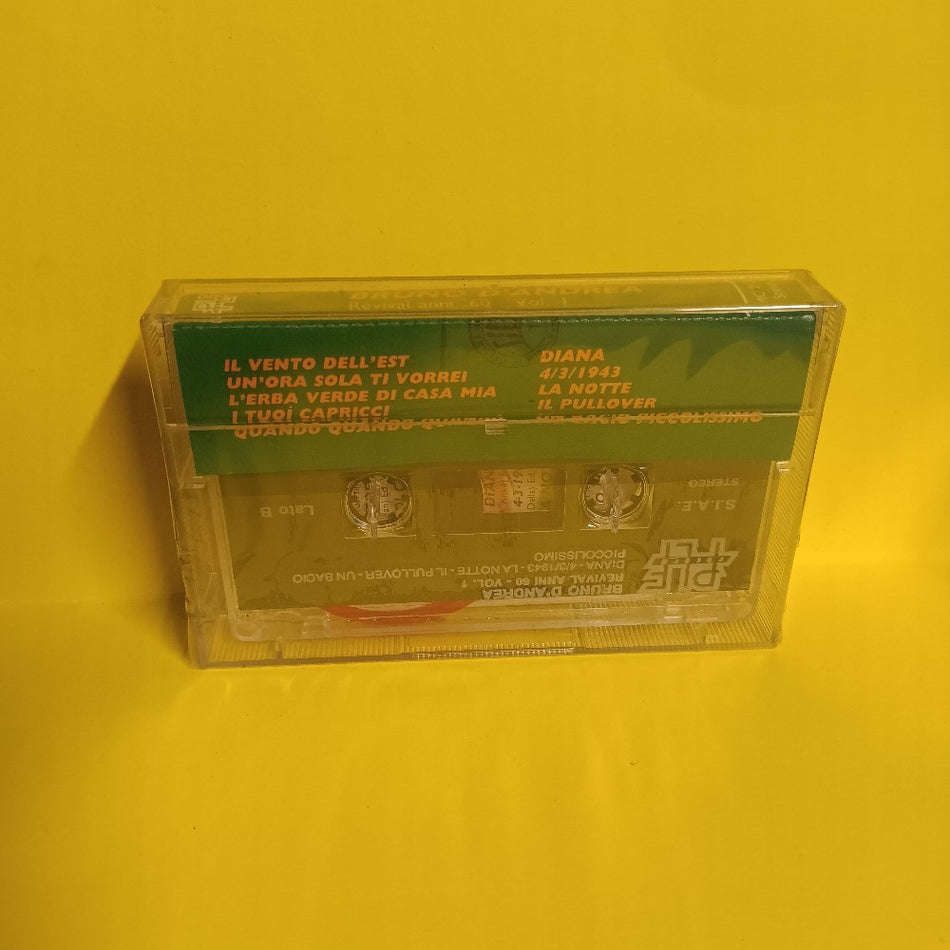 Bruno D'Andrea - Revival Anni '60 Vol. 1 ITALY - MC 0126 - New - Sealed - Cassettes