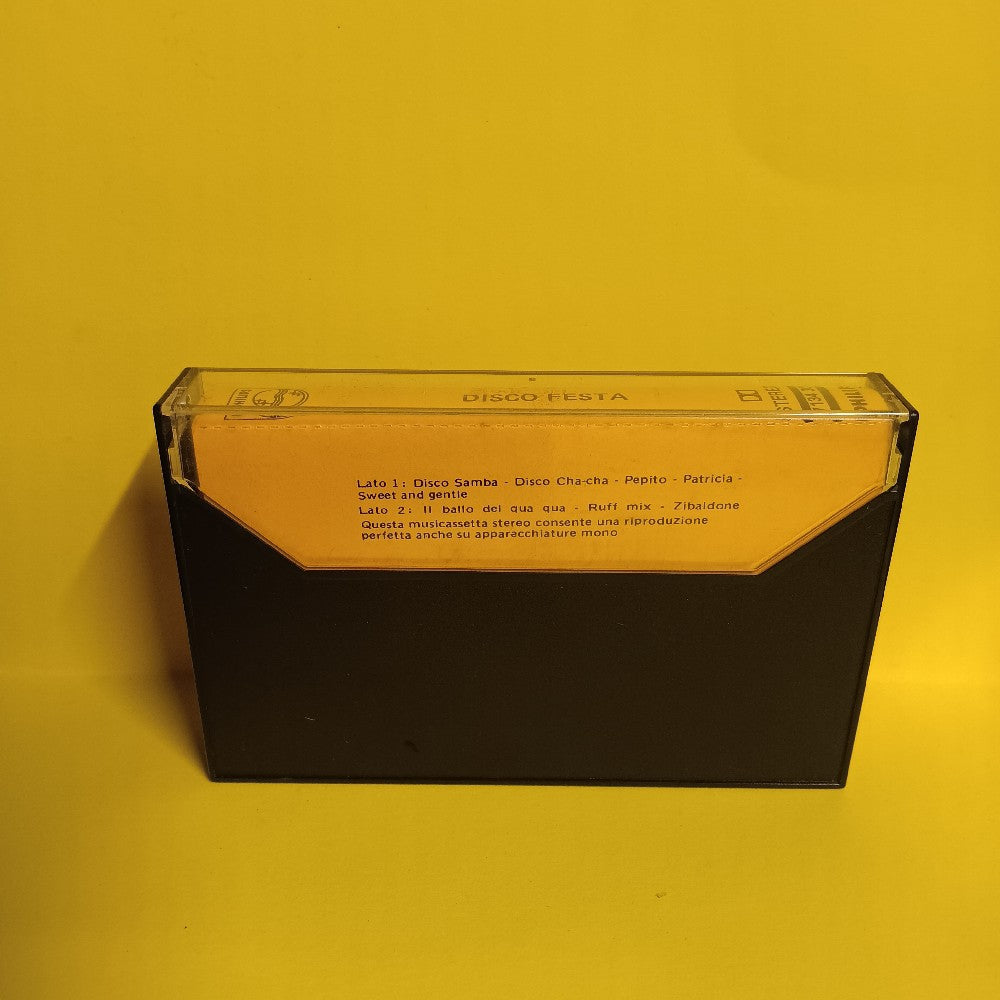 Various - Disco Festa - Tutti In Pista ITALY - 7134 308 - Used - EX - Cassettes