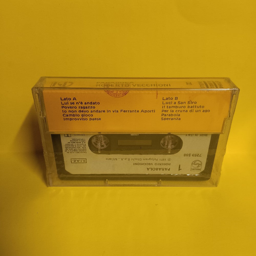 Roberto Vecchioni - Parabola ITALY - 7259 598 - New - Sealed - Cassettes