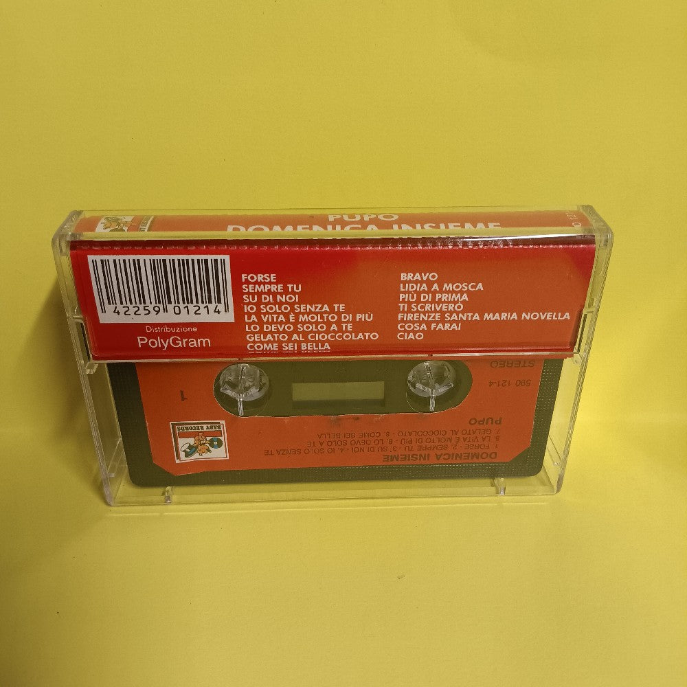 Pupo - Domenica Insieme ITALY - 1989 - 590 121-4 - Used - EX - Cassettes