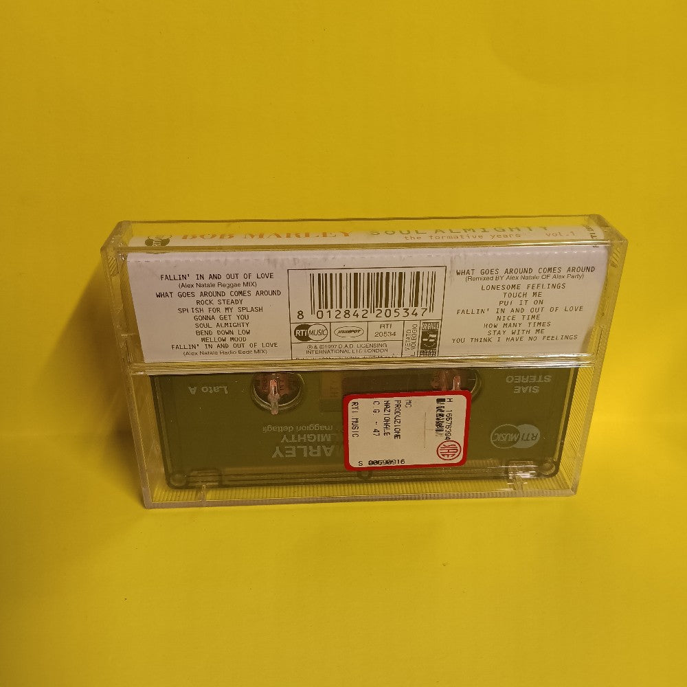 Bob Marley - Soul Almighty Vol. 1 ITALY - 1996 - RTI 20534 - Used - EX - Cassettes