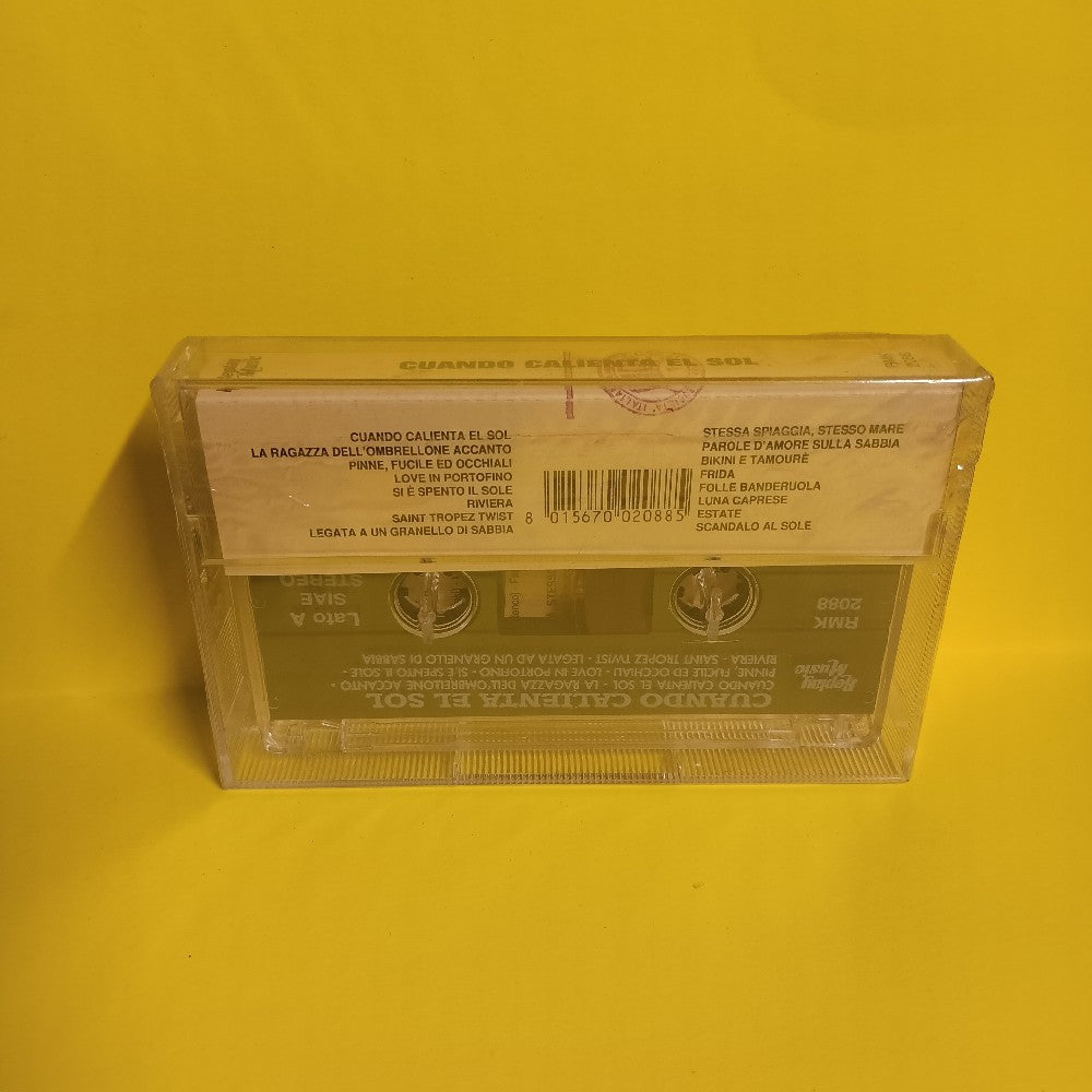 Various - Cuando Calienta El Sol ITALY - RMK 2088 - New - Sealed - Cassettes