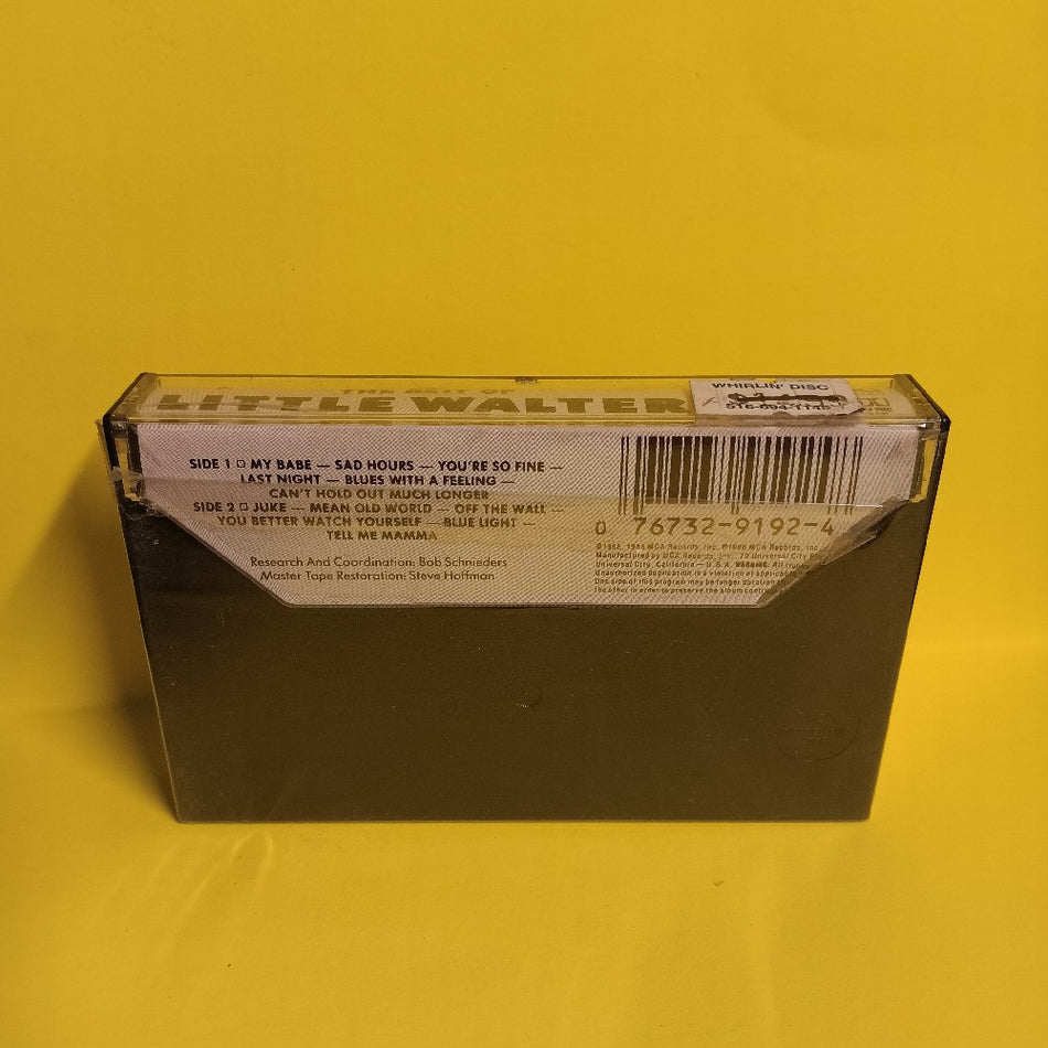 Little Walter - The Best Of Little Walter - 1986 - CHC-9192 - New - Sealed - Cassettes