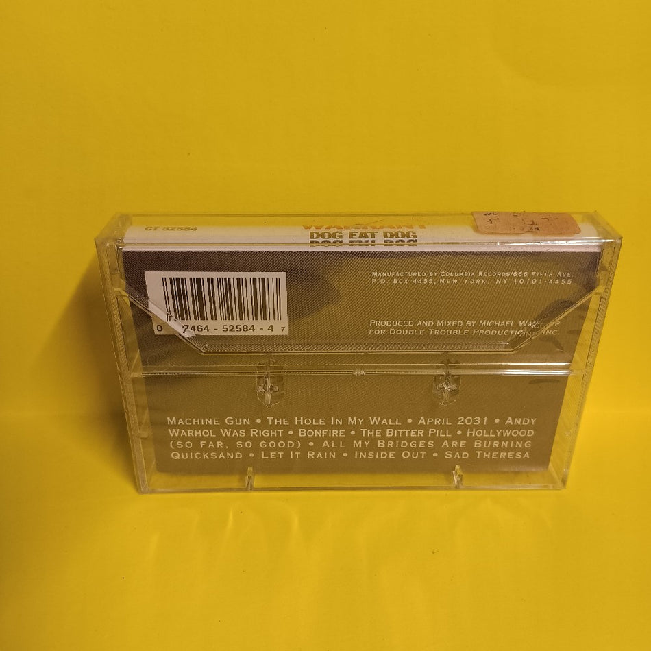 Warrant - Dog Eat Dog - 1992 - CT 52584 - New - Sealed - Cassettes