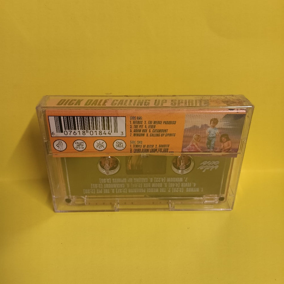 Dick Dale - Calling Up Spirits - 1996 - BBQCS 184 - New - Sealed - Cassettes