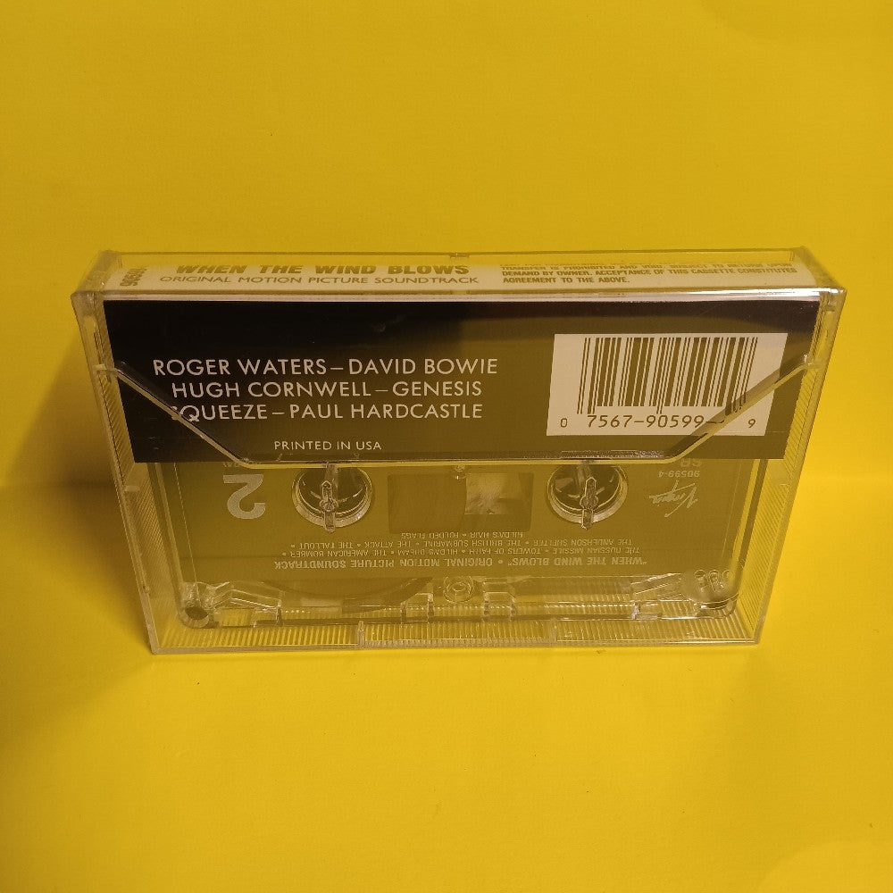 Waters / Bowie / Genesis + - When The Wind Blows Soundtrack - 1987 - 90599-4 - New - Sealed - Cassettes