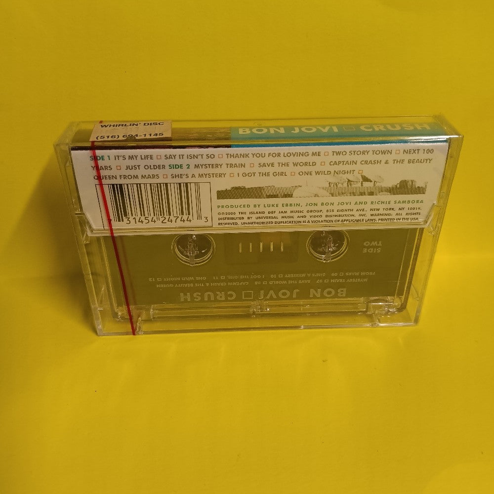 Bon Jovi - Crush - 2000 - 314-542 474-4 - New - Sealed - Cassettes
