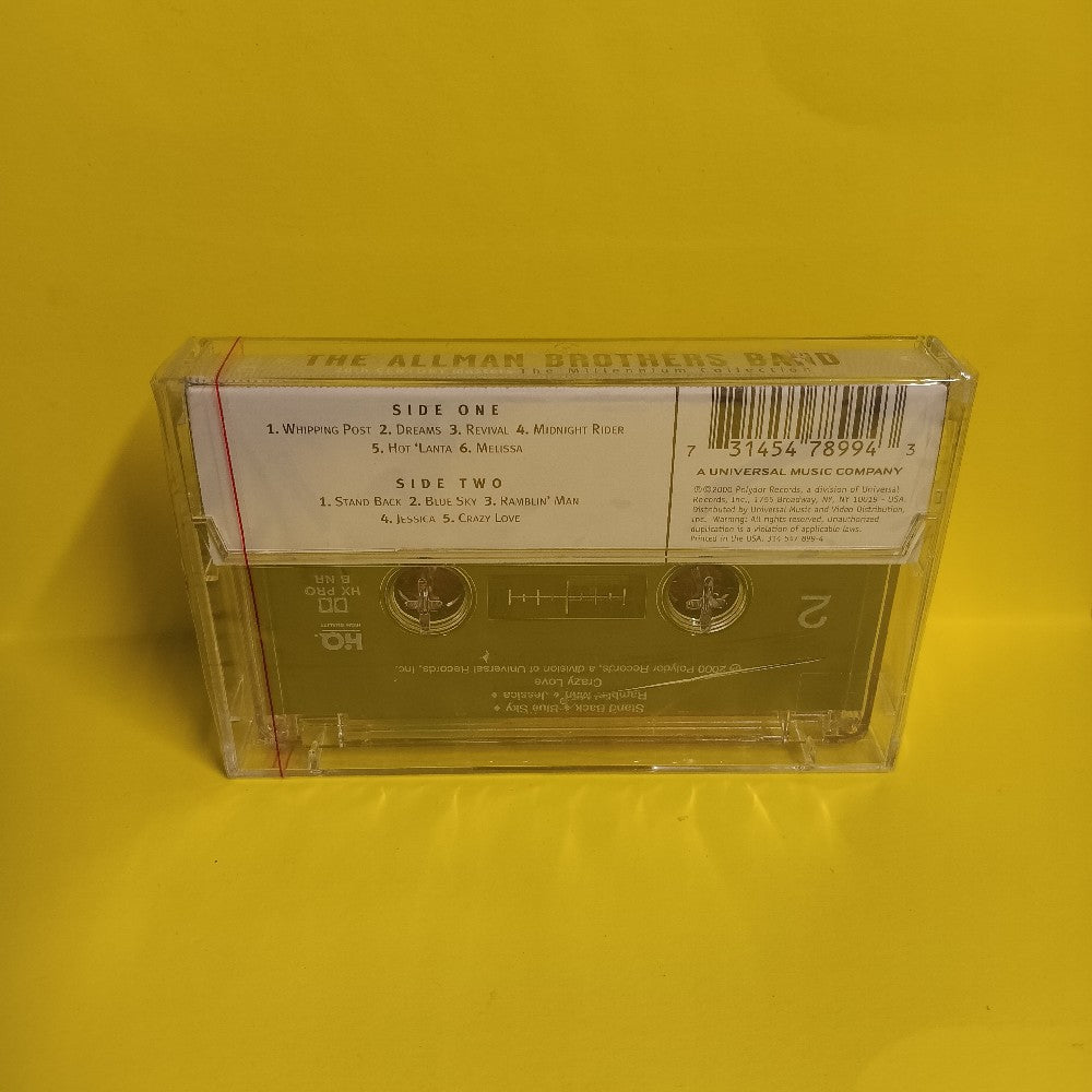The Allman Brothers Band - The Best Of The Allman Brothers Band - 2000 - 314 547 899-4 - New - Sealed - Cassettes