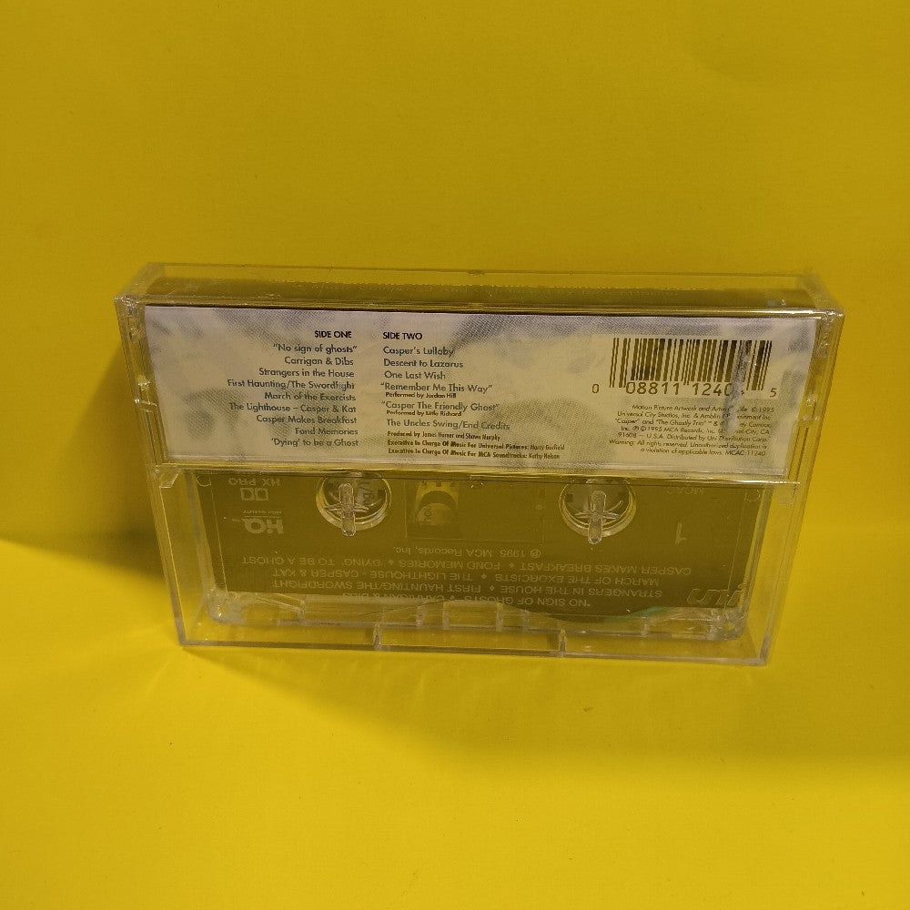 James Horner - Casper Motion Picture Soundtrack - 1995 - MCAC-11240 - New - Sealed - Cassettes
