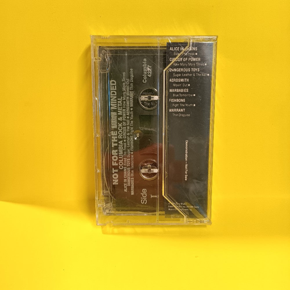 Various - Not For The Narrow Minded PROMO - 1991 - CAT 4227 - New - Sealed - Cassettes