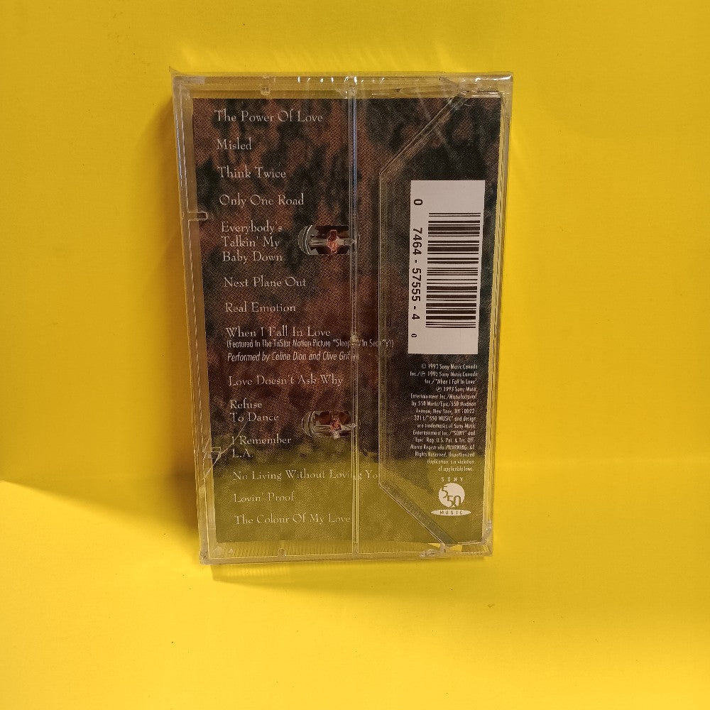 Celine Dion - The Colour Of My Love - 1993 - BT 57555 - New - Sealed - Cassettes