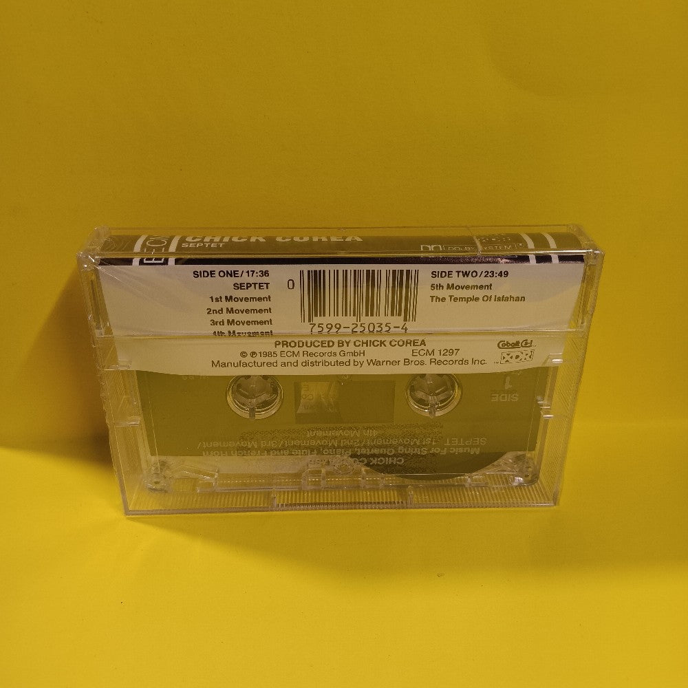 Chick Corea - Septet - 1985 - ECM 25035-4 E - New - Sealed - Cassettes