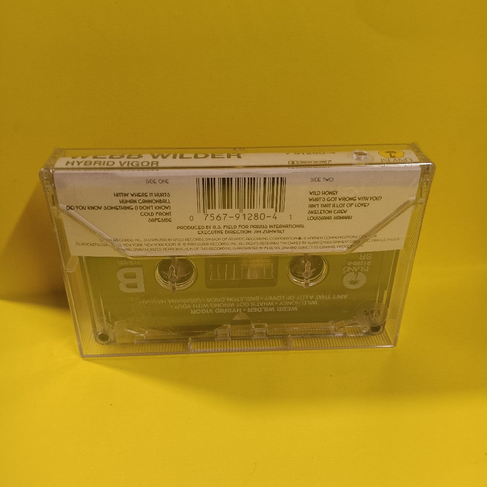 Webb Wilder - Hybrid Vigor - 1989 - 7 91280-4 - New - Sealed - Cassettes