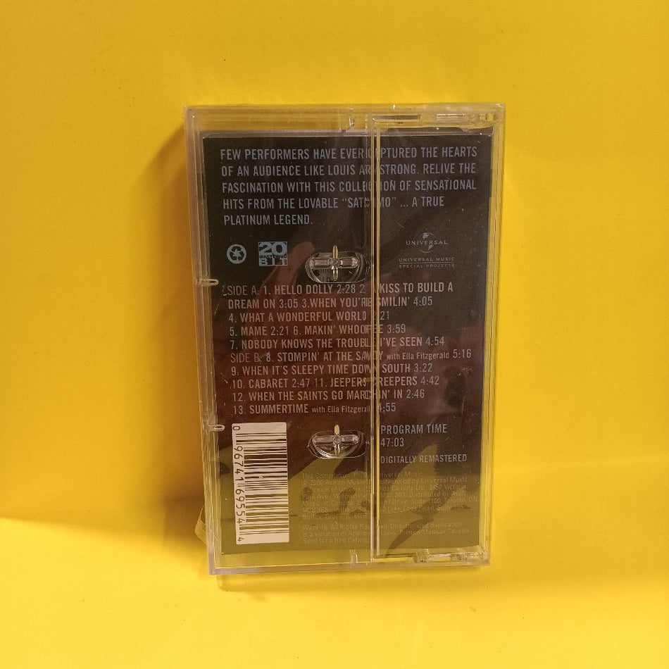 Louis Armstrong  - The Very Best Of Louis Armstrong - 2000 - POLTA20 - New - Sealed - Cassettes
