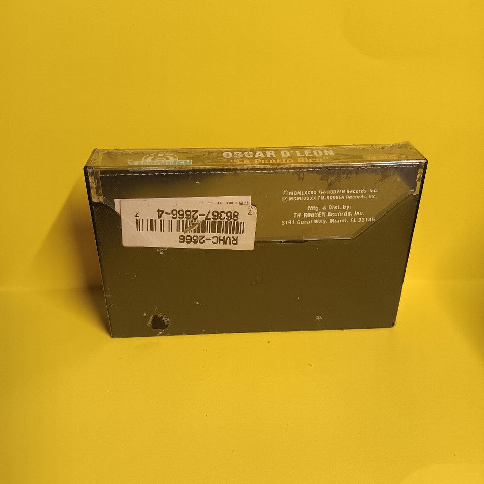 Oscar D'León - En Puerto Rico - 1990 - TH-2666 - New - Sealed - Cassettes
