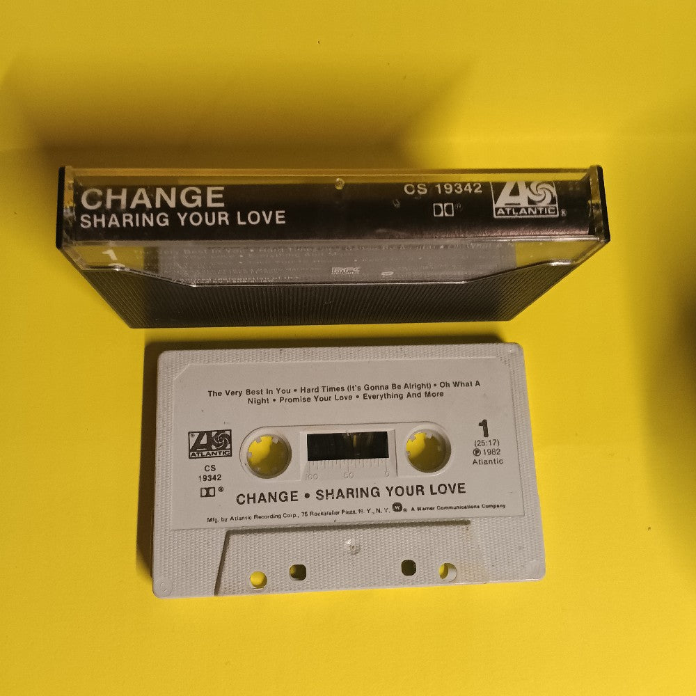 Change - Sharing Your Love - 1982 - CS 19342 - Used - EX - Cassettes