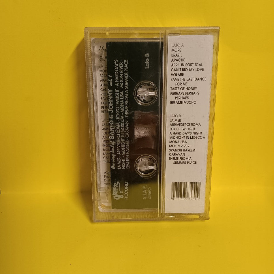 Santo & Johnny  - The Very Best Of ... Vol 1 ITALY - 2000 - GRMC 6254 - Used - EX - Cassettes