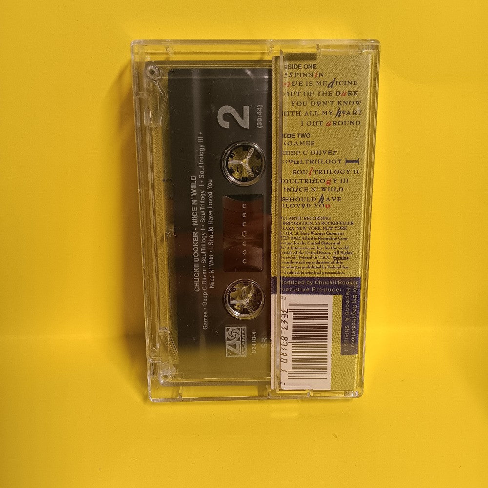 Chuckii Booker - Niice N' Wiild - 1992 - 7 82410-4 - Used - EX - Cassettes
