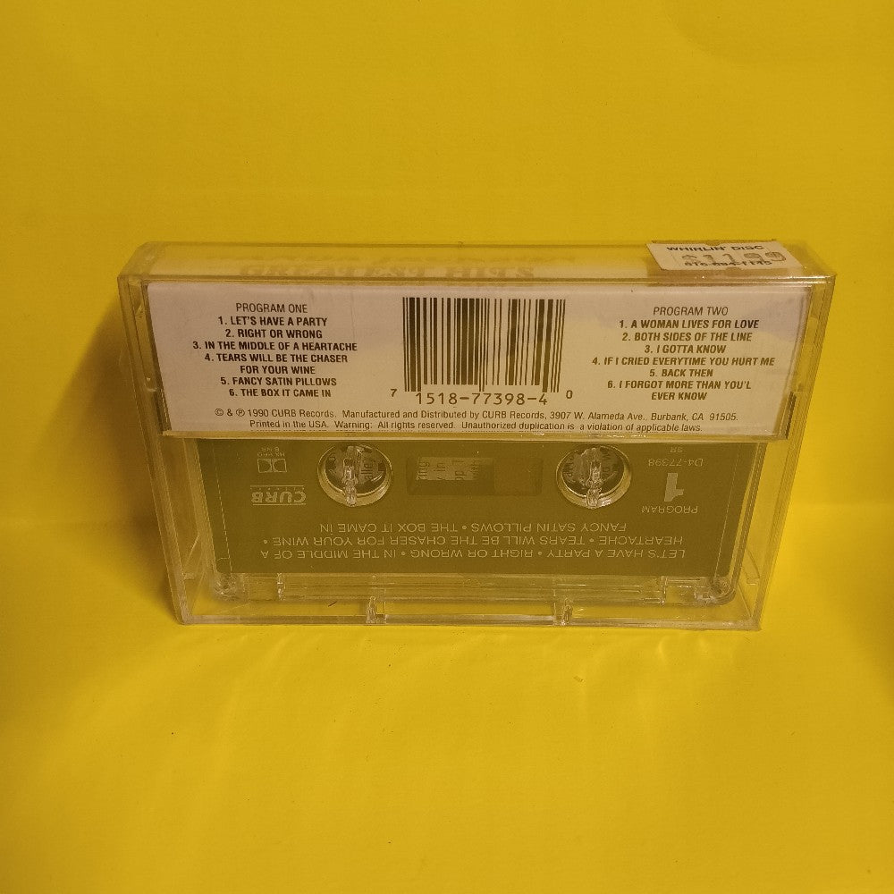 Wanda Jackson - Greatest Hits - 1990 - D4-77398 - New - Sealed - Cassettes
