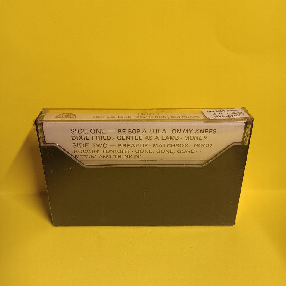 Jerry Lee Lewis Charlie Rich Carl Perkins - Trio + - 1980 - SUN-C-1018 - New - Sealed - Cassettes