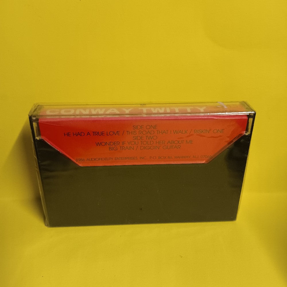 Conway Twitty - Conway Twitty / Self Titled - 1986 - GAS-800 - New - Sealed - Cassettes