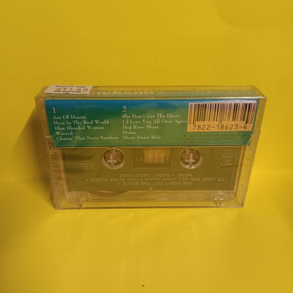 Alan Jackson - Here In The Real World - 1989 - AC-8623 - New - Sealed - Cassettes