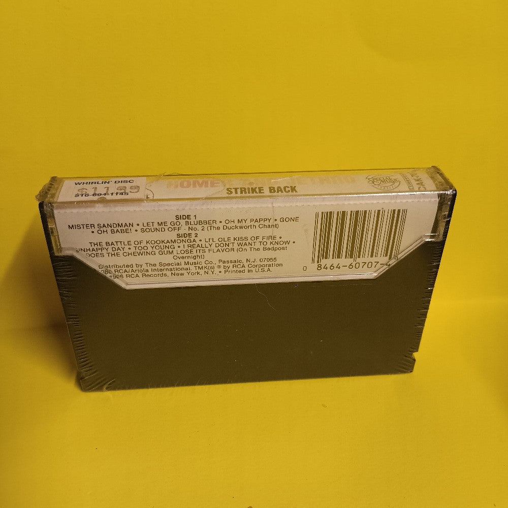 Homer And Jethro - Homer & Jethro Strike Back - 1986 - CAK-707 - New - Sealed - Cassettes