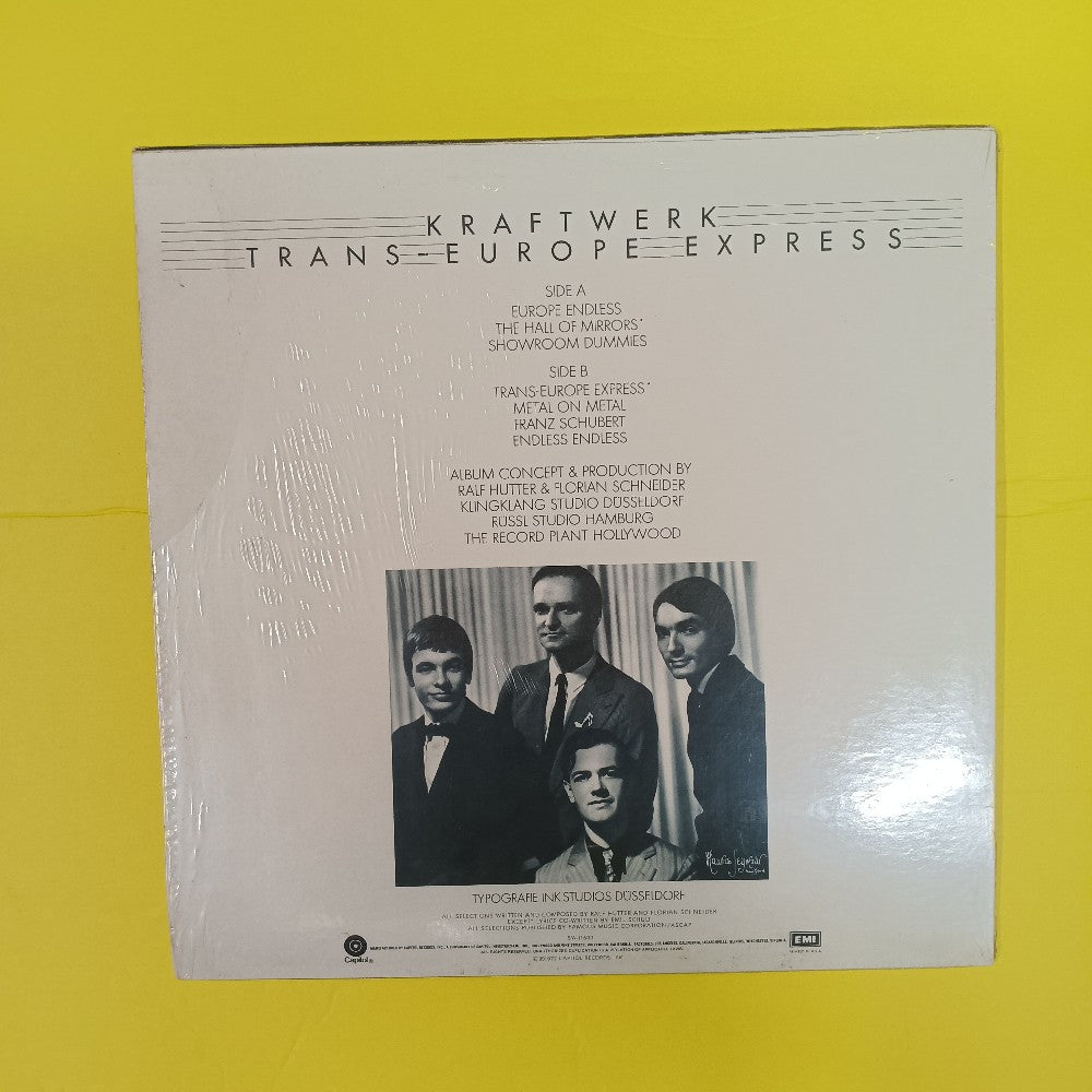 Kraftwerk - Trans-Europe Express SHRINK - 1977 - SW 11603 - Used - VG++ - Vinyl