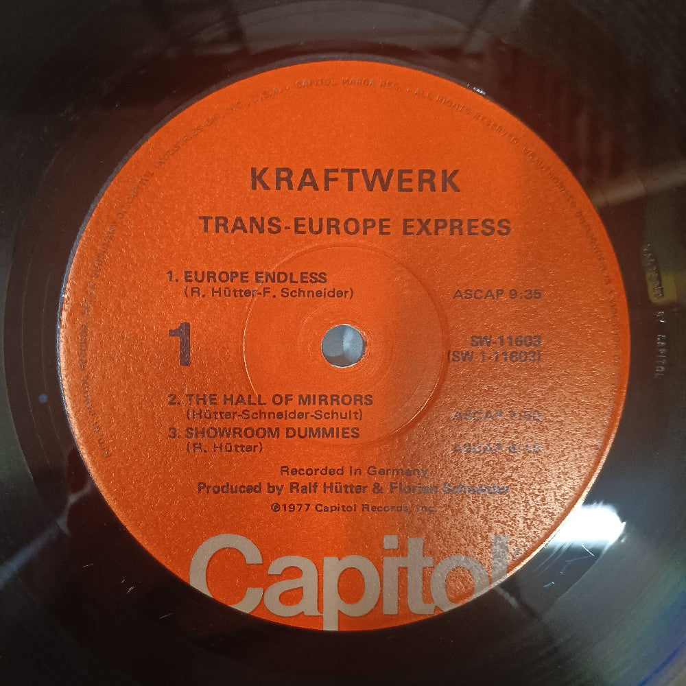 Kraftwerk - Trans-Europe Express SHRINK - 1977 - SW 11603 - Used - VG++ - Vinyl