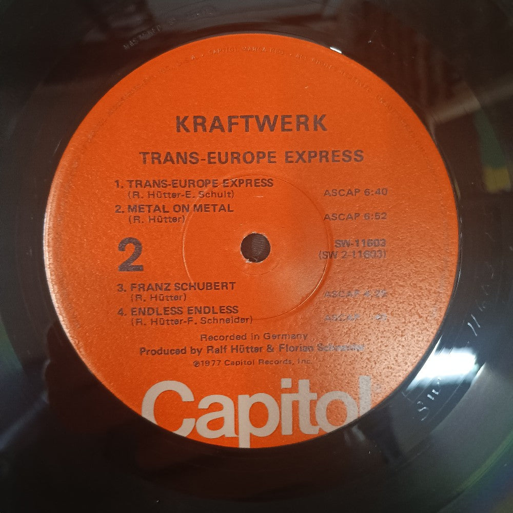 Kraftwerk - Trans-Europe Express SHRINK - 1977 - SW 11603 - Used - VG++ - Vinyl