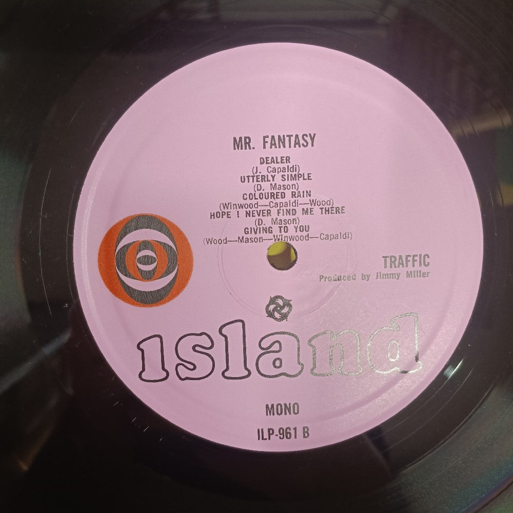 Traffic - Mr. Fantasy OG UK MONO UNIPAK - 1967 - ILP 961 - Used - VG++ - Vinyl