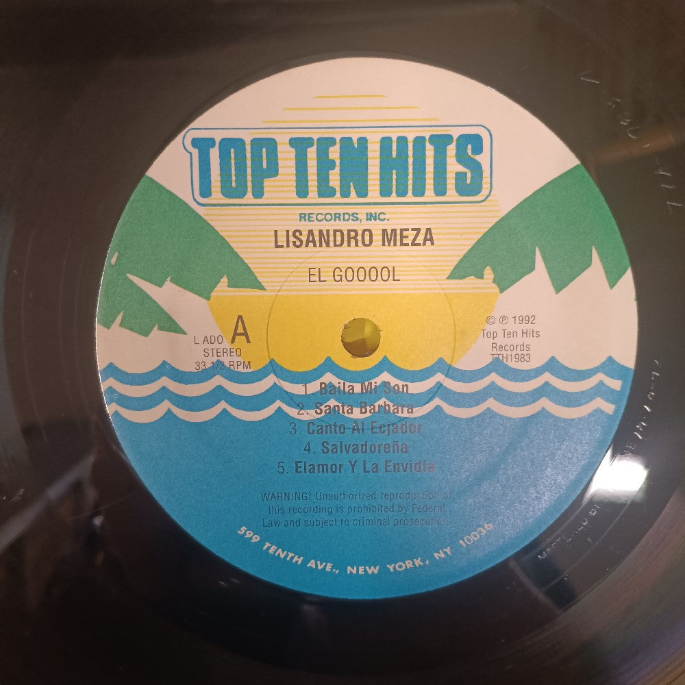 Lisandro Meza - El Goool SHRINK - 1992 - TTH-1983 - Used - VG+ - Vinyl