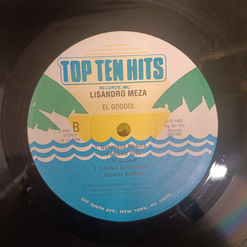 Lisandro Meza - El Goool SHRINK - 1992 - TTH-1983 - Used - VG+ - Vinyl