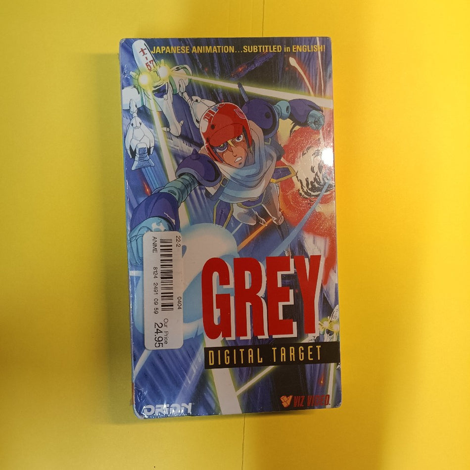 Grey Digital Target - Orion 1997 - New - VHS Tapes