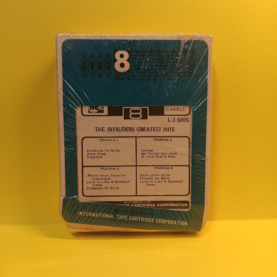 The Intruders - Greatest Hits - L-2-5005 - New - Sealed - 8-Track