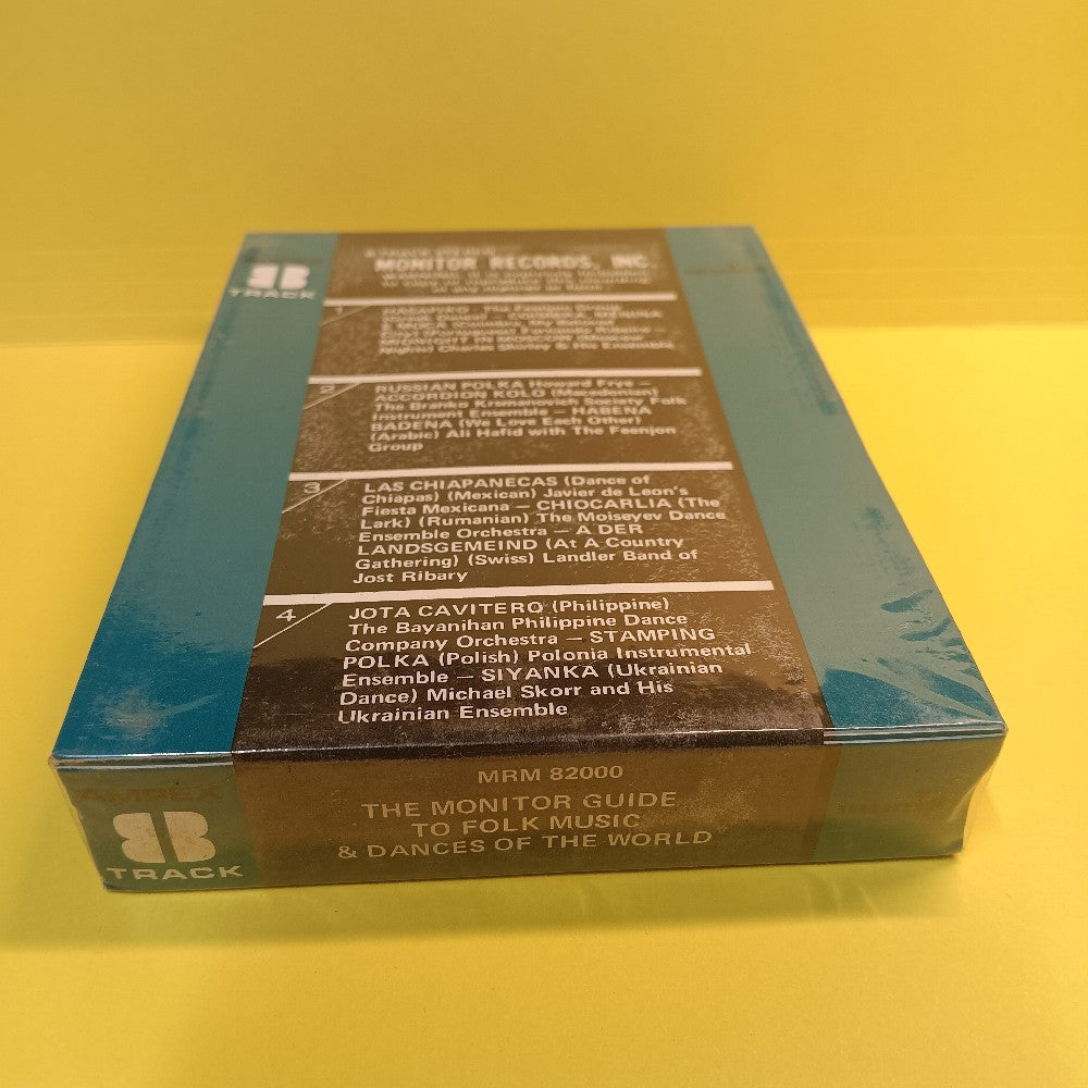 Various - The Monitor Guide To Folk Music & Dances Of The World - MRM 82000 - New - Sealed - 8-Track