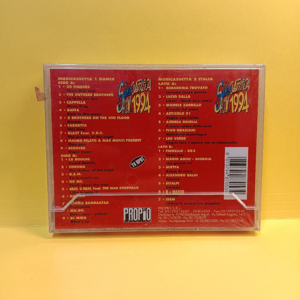 Various - Superclassifica Show 1994 2x Cassette Set - 1994 - PMC 005/1/2 - New - Sealed - Cassettes