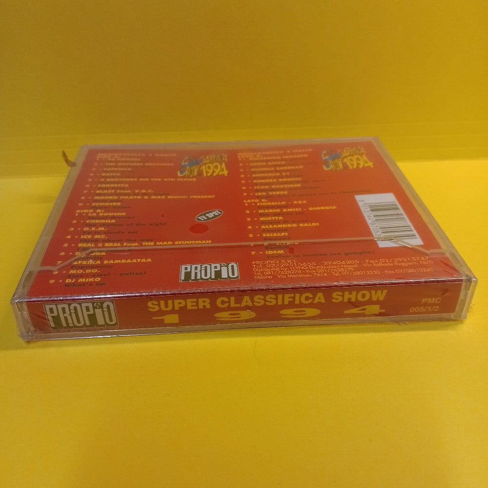 Various - Superclassifica Show 1994 2x Cassette Set - 1994 - PMC 005/1/2 - New - Sealed - Cassettes