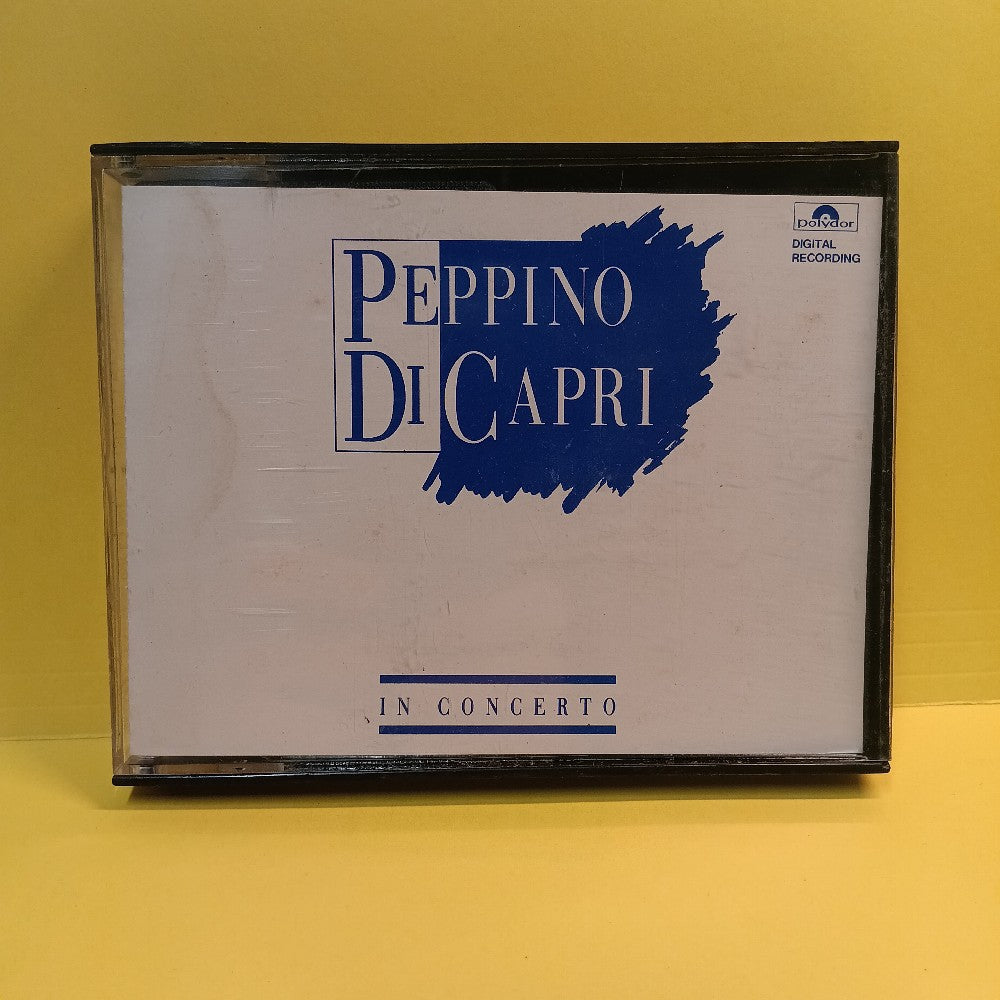 Peppino Di Capri - In Concerto 2x Cassette Set ITALY - 1988 - 835611-4 - Used - EX - Cassettes