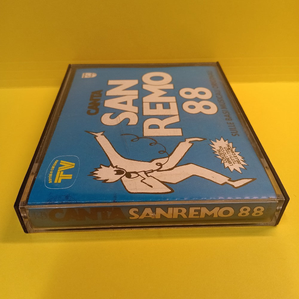 Various - Canta San Remo 88 2X Cassette Set ITALY - 1988 - 834 591-4 - Used - EX - Cassettes