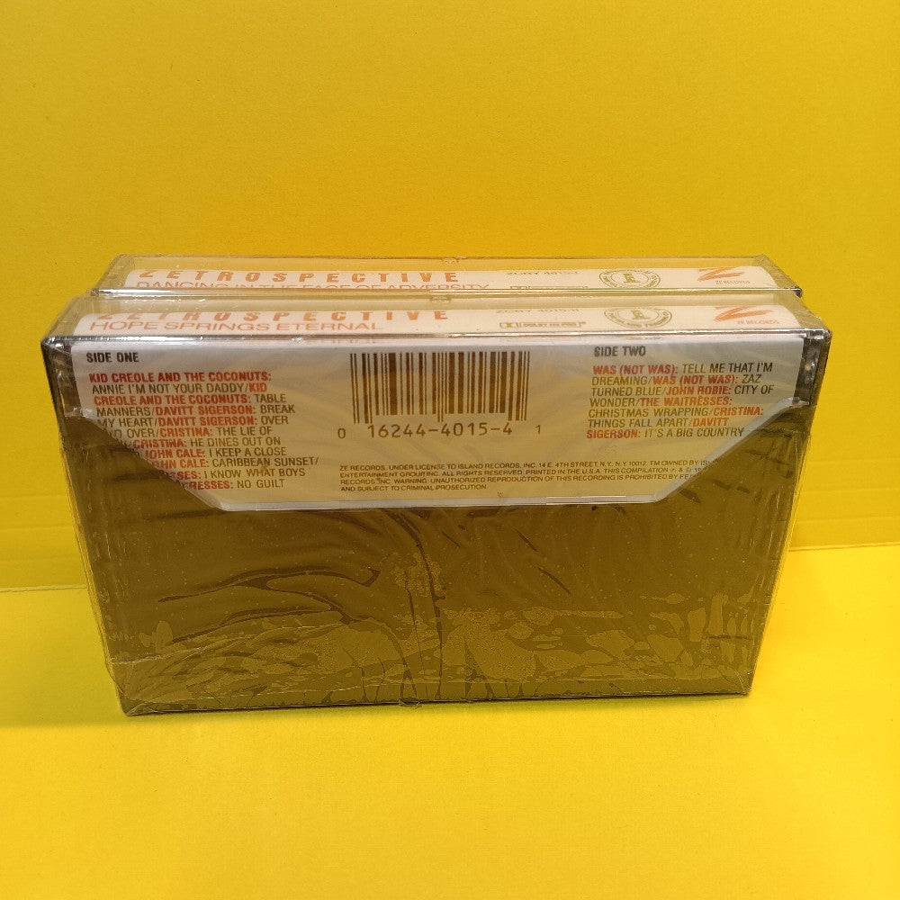 Various - Zetrospective: Dancing In The Face Of Adversity / Hope Springs Eternal - ZCBY 4015-I - New - Sealed - Cassettes