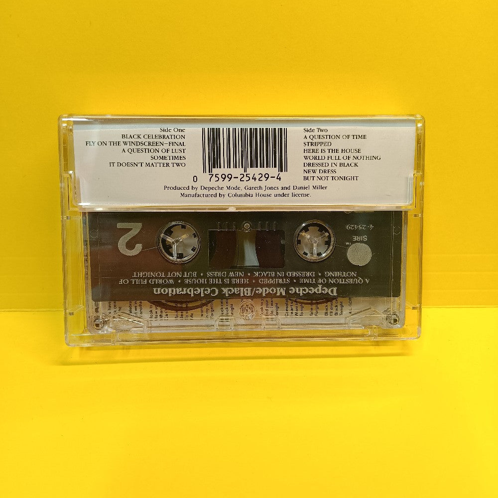 Depeche Mode - Black Celebration - 1986 - 9 W4-25429 - Used - EX - Cassettes