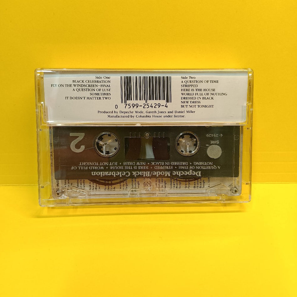 Depeche Mode - Black Celebration - 1986 - 9 W4-25429 - Used - EX - Cassettes