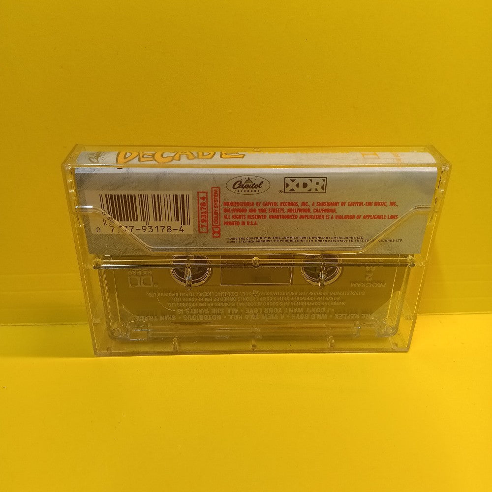 Duran Duran - Decade - 1989 - C4 93178 - Used - EX - Cassettes